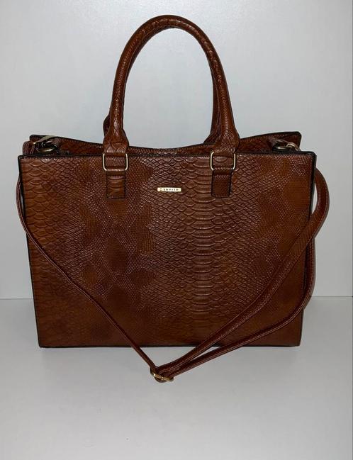 Nieuwe handtas in cognac kleur - merk Invito, Sieraden, Tassen en Uiterlijk, Tassen | Damestassen, Nieuw, Handtas, Bruin, Ophalen