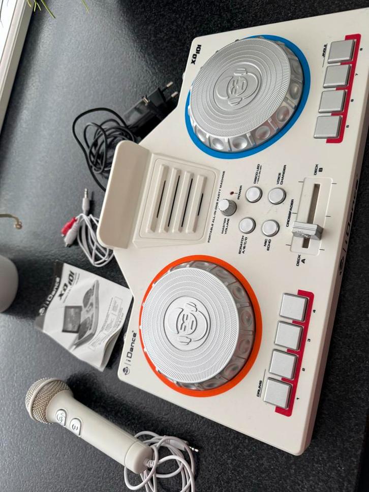 iDance XD101 DJ Set - Compleet met Microfoon!, Muziek en Instrumenten, Dj-sets en Draaitafels, Gebruikt, Dj-set, Overige merken