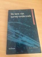 H. Korzilius - De kern van survey-onderzoek, Ophalen, Zo goed als nieuw, H. Korzilius, Sociale wetenschap