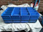 Magazijn bakken blauw stapelbaar 16x41x11,5 opbergbak nog 5x, Doe-het-zelf en Verbouw, Kratten en Dozen, Ophalen, Gebruikt, Minder dan 50 cm