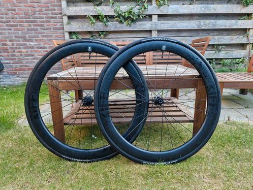 Deep section carbon weelset disk, Fietsen en Brommers, Fietsonderdelen, Zo goed als nieuw, Racefiets, Wiel, Ophalen