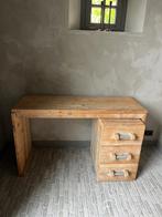 Steigerhout Bureau landelijk, Ophalen, Gebruikt, Bureau
