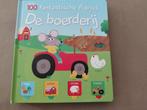 100 fantastische flapjes boerderij, Ophalen of Verzenden, Zo goed als nieuw, Uitklap-, Voel- of Ontdekboek, 2 tot 3 jaar