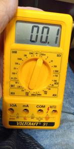 Voltcraft 91 Universele Multimeter, Doe-het-zelf en Verbouw, Ophalen of Verzenden, Gebruikt, Multimeter