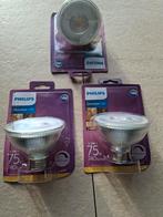 Lampen led spot 75 W, Ophalen of Verzenden, Nieuw, Metaal of Aluminium, Led