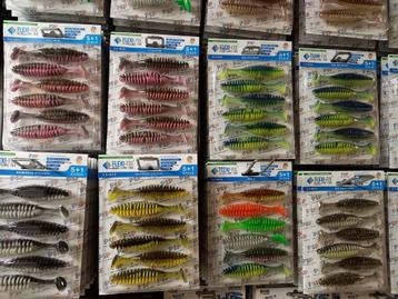 PSP Flexi-Fix Slug-Line 100 SOFTBAITS..12 varianten in kleur beschikbaar voor biedingen
