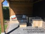 Steigerhouten Loungeset Tegen ACTIE Prijzen SHOWROOM OPEN, Tuin en Terras, Tuinsets en Loungesets, Nieuw, Ophalen of Verzenden