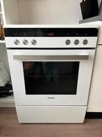 Siemens - oven fornuis met keramische kookplaat - wit, Ophalen, Keramisch, 4 kookzones, Zo goed als nieuw