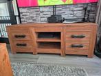 Televisiemeubel tv kast teak, Huis en Inrichting, Kasten | Televisiemeubels, Ophalen, Gebruikt, 150 tot 200 cm, Minder dan 100 cm