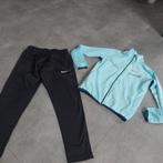 Comfy dri-fit trainingspak Nike blauw zwart 164 trainingspak, Blauw, Overige typen, Ophalen of Verzenden, Zo goed als nieuw