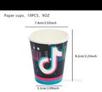 Tiktok set, Hobby en Vrije tijd, Feestartikelen, Ophalen, Nieuw, Versiering