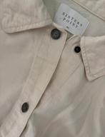 Zara denim beige jas, wit jack, lange overhemd blouse,maat M, Kleding | Dames, Maat 38/40 (M), Beige, Sisters Point, Nieuw