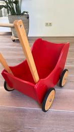 Houten loopkar, Kinderen en Baby's, Speelgoed | Houten speelgoed, Ophalen of Verzenden, Gebruikt, Duw- of Trekspeelgoed