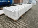 Partij Wit vuren plinten, 10x58mm, 3250 meter, Doe-het-zelf en Verbouw, Hout en Planken, Ophalen, Minder dan 25 mm, Nieuw, Plank