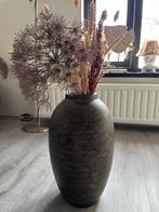 Stenen bloempot, Huis en Inrichting, Woonaccessoires | Vazen, Ophalen, Steen, Overige kleuren, Zo goed als nieuw