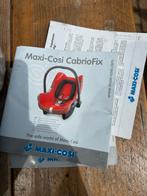 Maxi Cosi CabrioFix + base, Kinderen en Baby's, Autostoeltjes, Ophalen, Zijbescherming, 0 t/m 13 kg, Maxi-Cosi