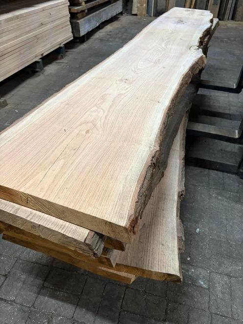 Boomstambladen schaaldelen 60mm eiken, Tuin en Terras, Palen, Balken en Planken, Nieuw, Planken, 250 cm of meer, Ophalen