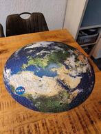 Ronde Puzzel Aarde - 1000 Stukjes, Ophalen of Verzenden, Zo goed als nieuw