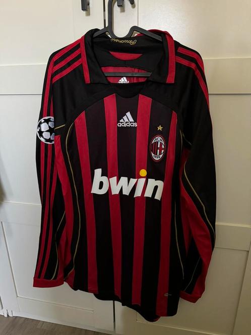 Ac Milan retro shirt Maldini, Sport en Fitness, Voetbal, Zo goed als nieuw, Shirt, Ophalen of Verzenden