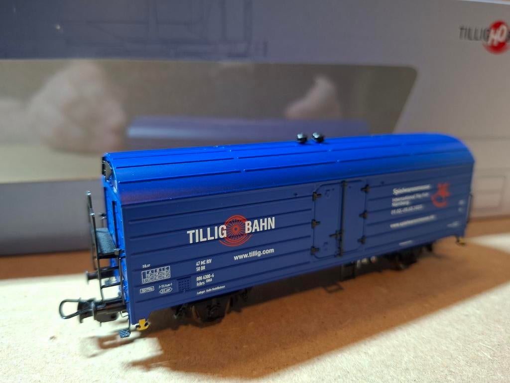 Tillig 502285 Koelwagen Ichrs "Messemodell 2023", Overige merken, Gelijkstroom, Ophalen of Verzenden, Nieuw