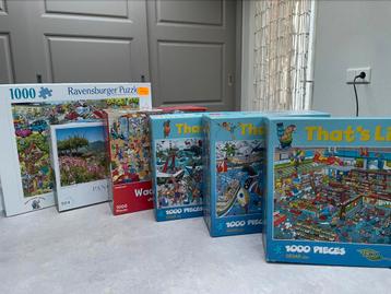 Puzzels oa thats life en wacky world beschikbaar voor biedingen