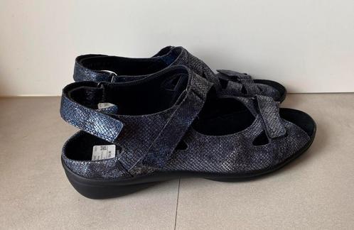 DUREA SANDALEN MT: 9/43 E, Kleding | Dames, Schoenen, Zo goed als nieuw, Sandalen of Muiltjes, Blauw, Verzenden