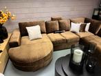 Luxe Velvet Croco U-Bank Mila 170x350x250cm NIEUW - Uniek, Huis en Inrichting, Banken | Bankstellen, Info@oosterbaanwonen.nl, Venus 31 8448CE Heerenveen