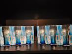 Coca Cola glazen Mc Donalds 2007 blauw 6 stuks Nieuw, Verzamelen, Glas en Borrelglaasjes, Ophalen, Nieuw, Frisdrankglas