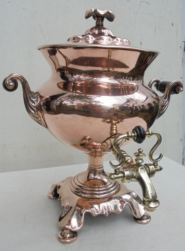 hele mooie samovar samovaar samovoir kraantjeskan, Antiek en Kunst, Antiek | Overige Antiek, Ophalen of Verzenden