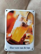 Emaille deurpostje Wieckse Witte, Ophalen of Verzenden, Zo goed als nieuw, Glas of Glazen, Overige merken