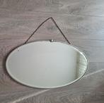 Art deco jaren 20 30 ovale wandspiegel, Ophalen of Verzenden, Ovaal, Minder dan 50 cm, Minder dan 100 cm