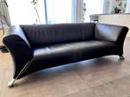 Prachtige Rolf Benz RB 322 3-zits design bank - bruin leer, Huis en Inrichting, Banken | Bankstellen, Ophalen, Gebruikt, Moderne designbank