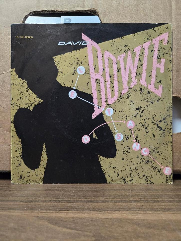 David Bowie - Let's dance, Cd's en Dvd's, Vinyl Singles, Zo goed als nieuw, Single, Pop, 7 inch, Ophalen of Verzenden