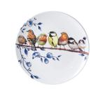 Wandbord Delfts Blauw Heinen - bosvogels - haas - lammetje, Huis en Inrichting, Woonaccessoires | Wanddecoraties, -, -, Ophalen of Verzenden