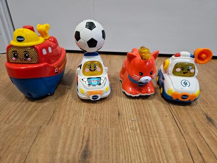 4x toet toet voertuig/dier Vtech, Kinderen en Baby's, Speelgoed | Vtech, Gebruikt, 6 maanden tot 2 jaar, Ophalen of Verzenden