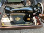Singer antieke naaimachine (1940) in houten transportbox, Antiek en Kunst, Antiek | Naaimachines, Ophalen