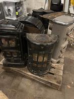 Diverse antieke gietijzeren kachels – hout/kolen, Ophalen, Gebruikt, Houtkachel, Vrijstaand