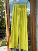 Comfortabele zomer broek linnen en viscose + elastiek maat M, Ophalen of Verzenden, Zo goed als nieuw, Groen