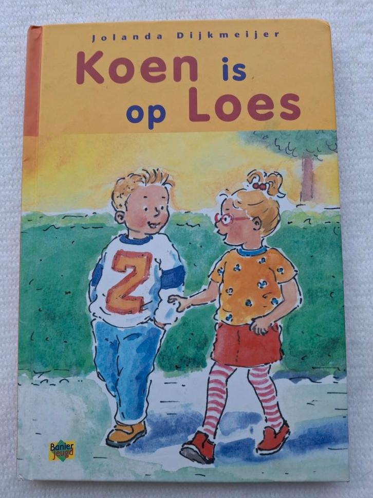 Jolanda Dijkmeijer - Koen is op Loes, Boeken, Kinderboeken | Jeugd | onder 10 jaar, Zo goed als nieuw, Fictie algemeen, Ophalen of Verzenden