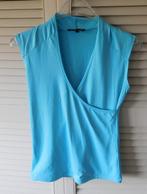 (J) topje merk Fooks, maat m, Blauw, Zo goed als nieuw, Fooks, Zonder mouw