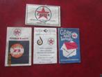 Suikerzakjes Caltex Texaco Benzine 4 x, Ophalen of Verzenden, Nederland