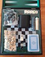 Spellendoos, met 6 spellen in mooie zwarte koffer, Ophalen of Verzenden, Nieuw