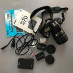 NIKON D70 camera met zoomlens, Spiegelreflex, Gebruikt, Nikon, Minder dan 4 keer
