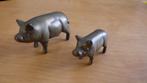 miniatuur set van 2 messing varkens, Ophalen of Verzenden, Overige typen