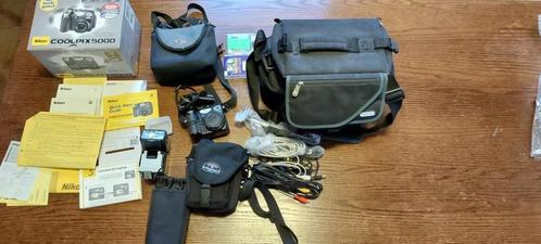 Nikon Coolpix5000 , flitser en accessoires in originele verp, Audio, Tv en Foto, Fotografie | Flitsers, Zo goed als nieuw, Nikon