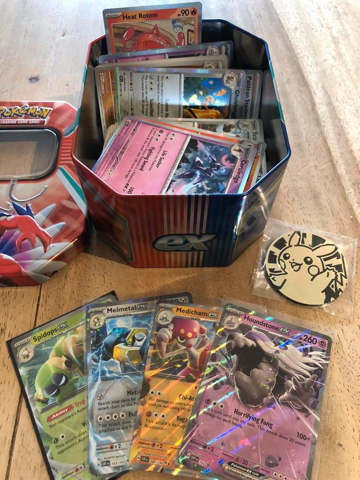 Pokemon kaarten bulk blik reverse holo ex paf obf s&v, Hobby en Vrije tijd, Verzamelkaartspellen | Pokémon, Nieuw, Meerdere kaarten