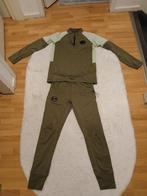 Kaki Touzani Trainingspak Jongens Maat 164, Overige maten, Ophalen of Verzenden, Zo goed als nieuw, Voetbal