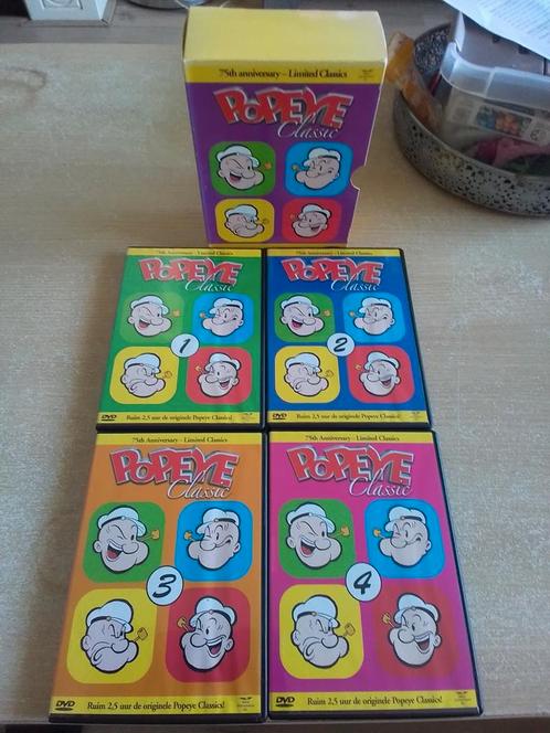 Tekenfilm Popeye Classic 75th Anniversary Limited Classics, Cd's en Dvd's, Dvd's | Klassiekers, Overige genres, 1980 tot heden