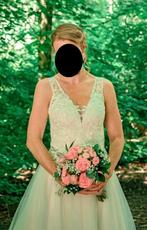 Trouwjurk maat 36, Ophalen, Zo goed als nieuw, Wit, Trouwjurk