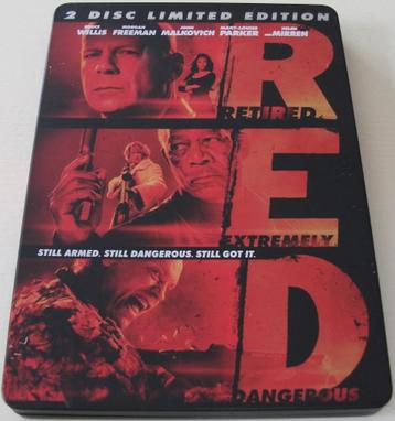 Dvd *** RED *** 2-Disc Boxset Limited Edition Steelbook beschikbaar voor biedingen